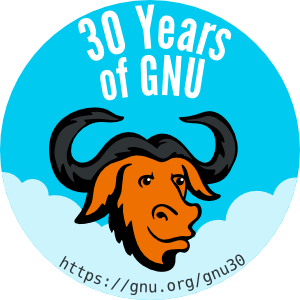 [ Celebrate 30 years of GNU! ]